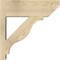 Ekena Millwork Funston Slat Rough Sawn Outlooker, Douglas Fir, 8"W x 22"D x 22"H OUT08X22X22FST06RDF - alternate 4
